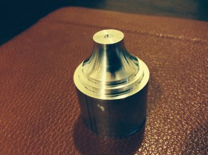 Almost finished stand for the cylinder fork.