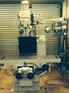 The only available space in my workshop was in front of the door