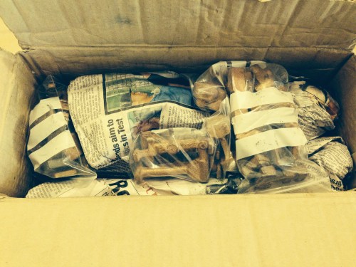 All carefully wrapped