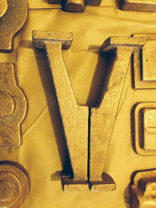 The castings appear to be free of holes or defects