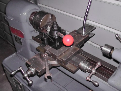 I did install a quick change tool post.  No apologies.  Not historically accurate, but very useable.