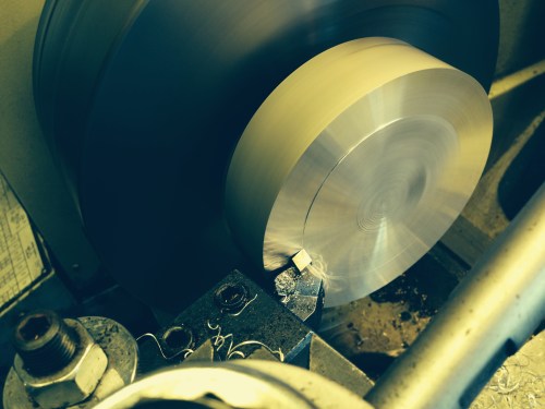 It turned beautifully.  Using a HSS tangential  tool.  You can see a mirror reflection even as the turning as happening. 