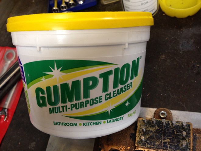 Gumption kitchen laundry cleaner 
