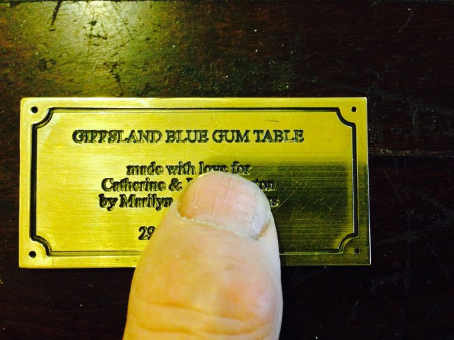 Finger for scale, and for privacy of the recipient. The quality is OK, but not quite as sharp as I would like.