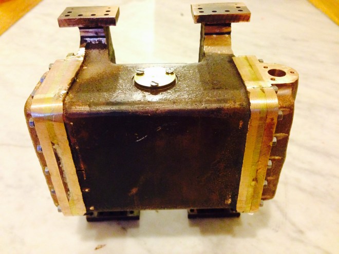 Covers for the inlet/outlet perforations were made, to enable testing for leaks.  No leaks found.