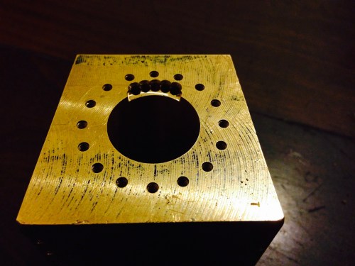 The steam passages now open into the top and base of the high pressure cylinder. Intermediate and low pressure cylinders to be done ? tomorrow.