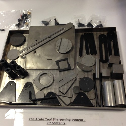 The Eccentric T&C cutter grinder kit.