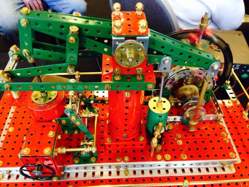 Another beam engine, this one made using Meccano.  Takes me back 55 years!