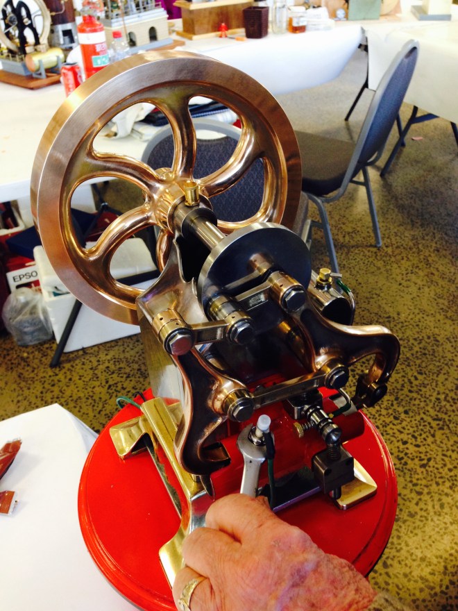 A very impressive Atkinson engine.   it was running earlier.  Les are you there?