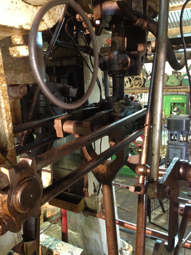 The low pressure cylinder Stephenson's link