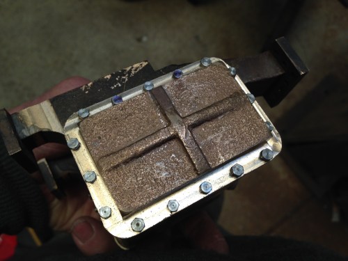 Next day, after some more sanding.