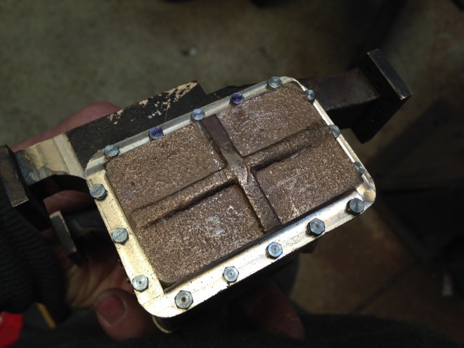 Next day, after some more sanding.