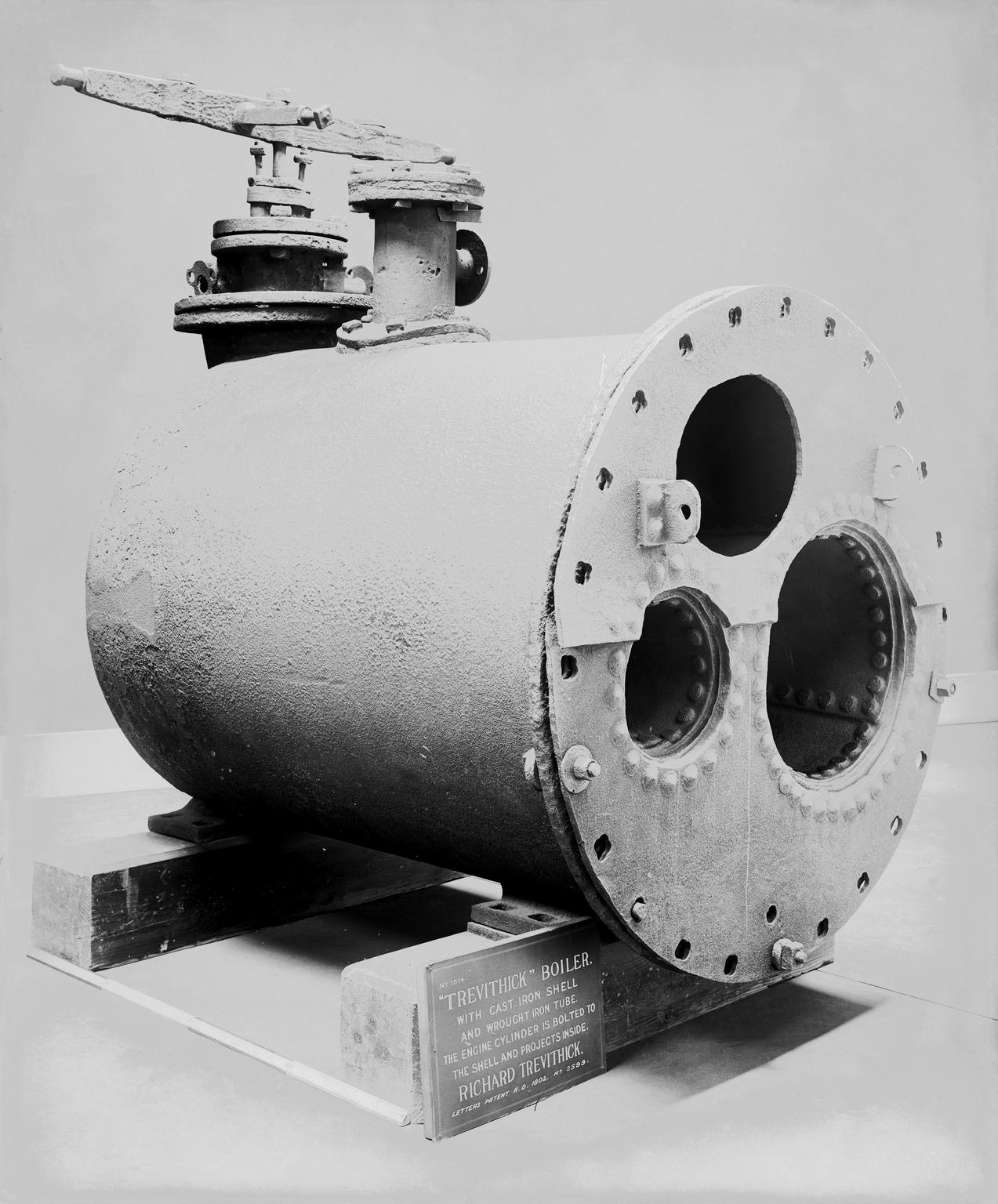 Trevithick boiler shell