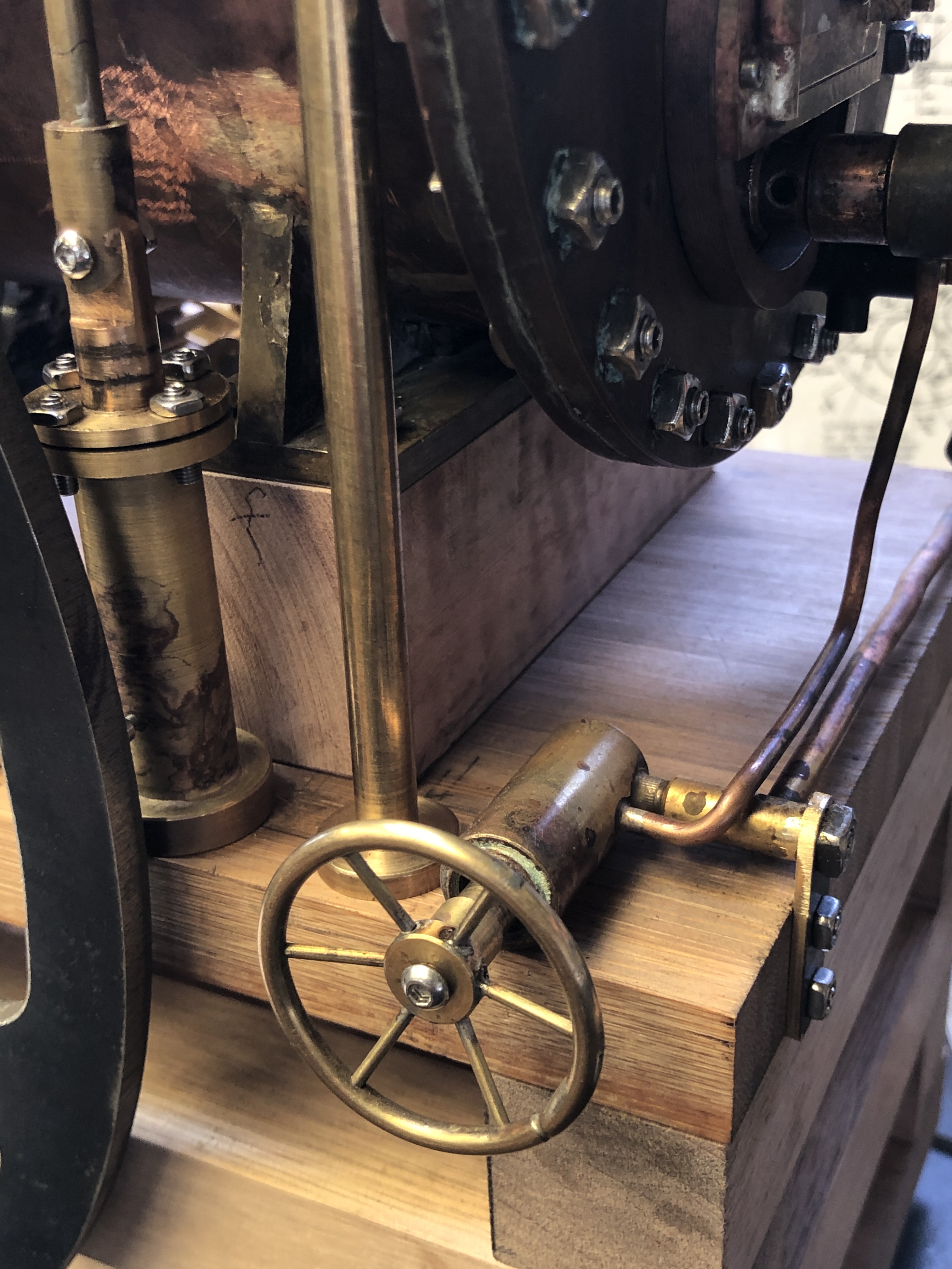Gas control on an historic model? | johnsmachines