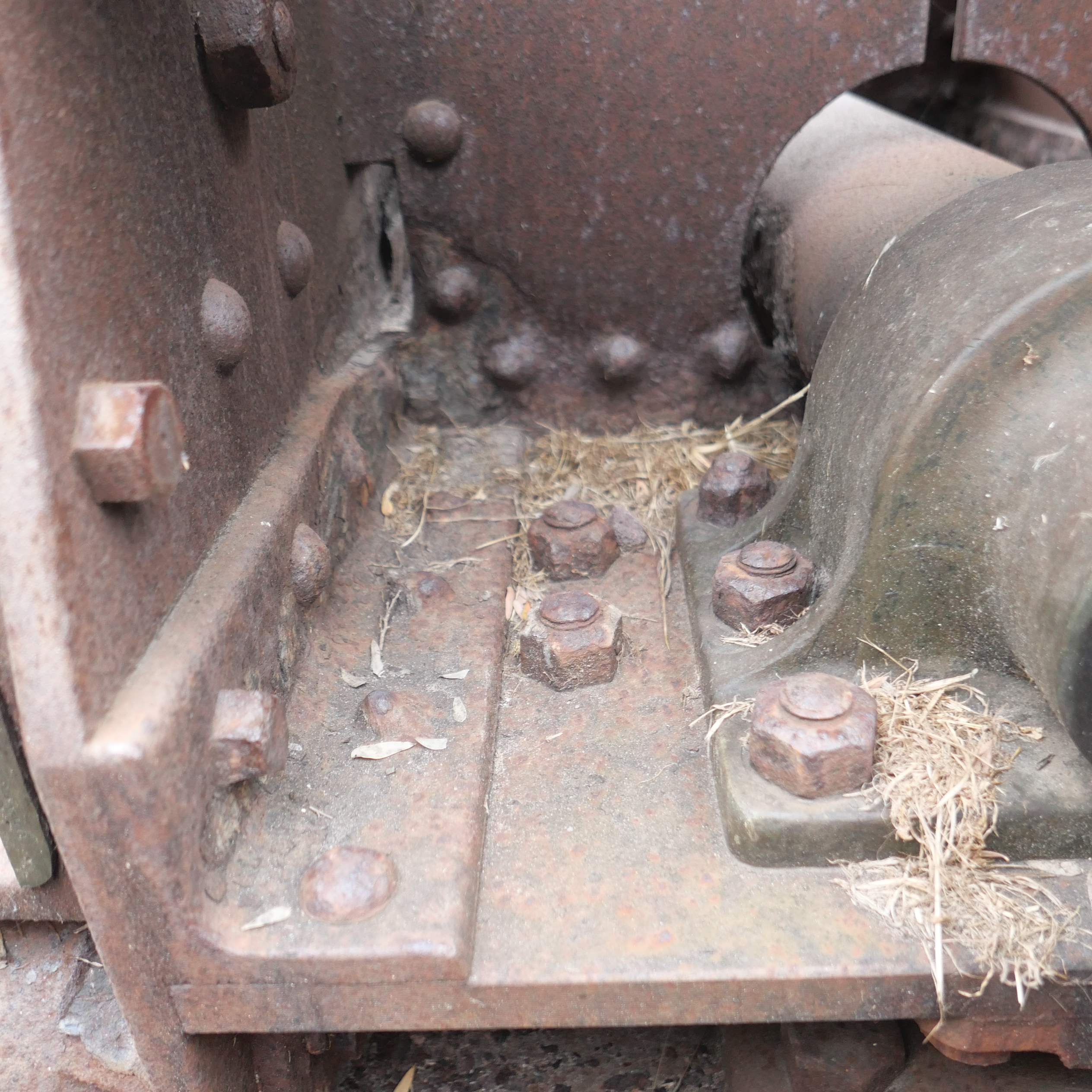 front compartment detail